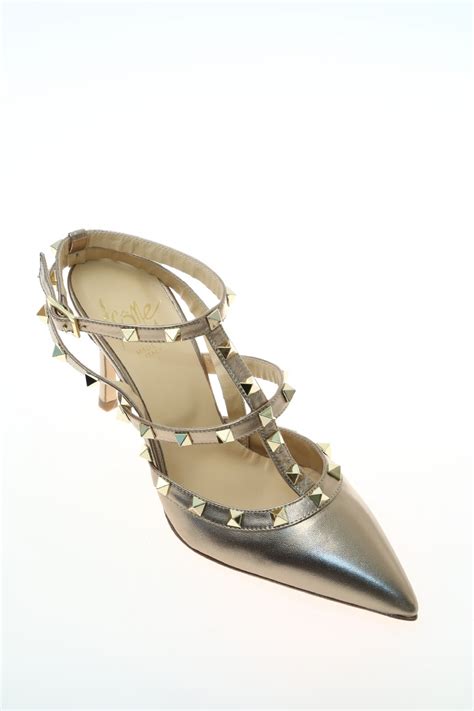 scarpe chanel cuoio